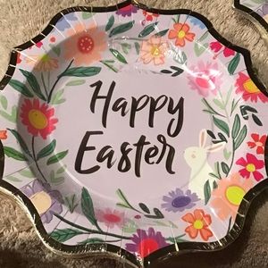 Easter Plates and Napkins Lot